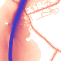 Daytime road noise heatmap for WF2 0SL