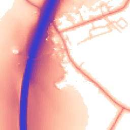 Daytime road noise heatmap for WF2 0SZ