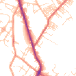Daytime road noise heatmap for WF2 6AA