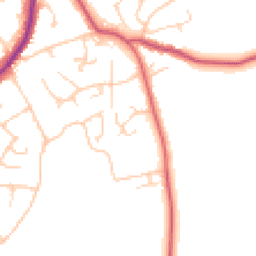 Daytime road noise heatmap for WF2 6JF