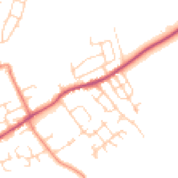 Daytime road noise heatmap for WF2 6LG
