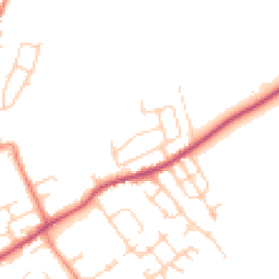 Daytime road noise heatmap for WF2 6LP