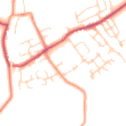 Daytime road noise heatmap for WF2 6LU