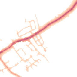 Daytime road noise heatmap for WF2 6LY