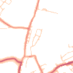 Daytime road noise heatmap for WF2 6PH