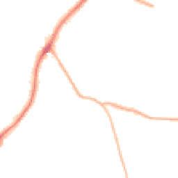 Night-time road noise heatmap for WF2 6QR