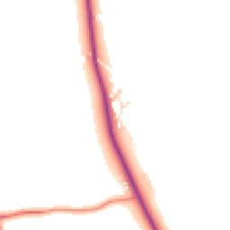 Daytime road noise heatmap for WF2 6TT