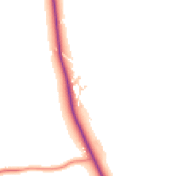 Daytime road noise heatmap for WF2 6TX