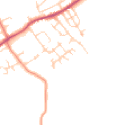 Daytime road noise heatmap for WF2 6UG