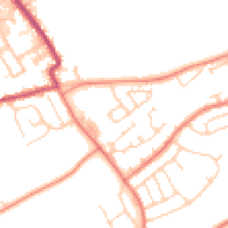 Daytime road noise heatmap for WF2 7FD