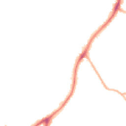 Night-time road noise heatmap for WF2 7HX