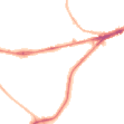 Night-time road noise heatmap for WF2 8DE