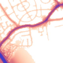Daytime road noise heatmap for WF2 8JW