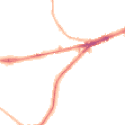 Night-time road noise heatmap for WF2 8TZ