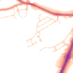 Daytime road noise heatmap for WF2 8WD