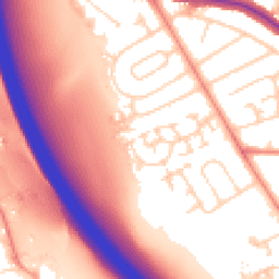 Daytime road noise heatmap for WF2 8YN