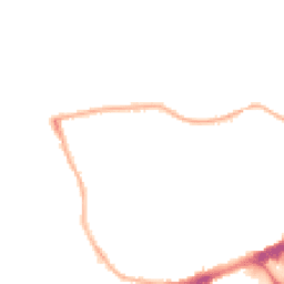 Night-time road noise heatmap for WF2 9AT