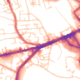 Daytime road noise heatmap for WF2 9NG