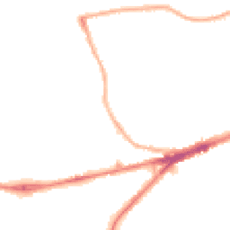 Night-time road noise heatmap for WF2 9NN