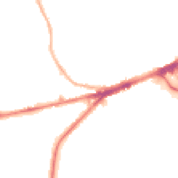 Night-time road noise heatmap for WF2 9NW