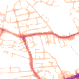 Daytime road noise heatmap for WF2 9QJ