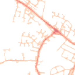 Daytime road noise heatmap for WF2 9TD
