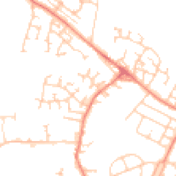 Daytime road noise heatmap for WF2 9UB