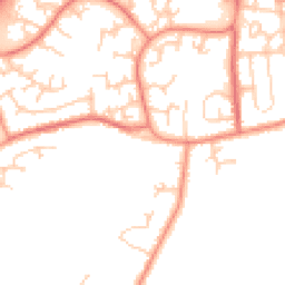 Daytime road noise heatmap for WF3 1AE