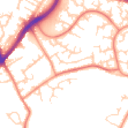 Daytime road noise heatmap for WF3 1AJ