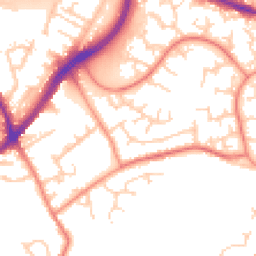 Daytime road noise heatmap for WF3 1AL