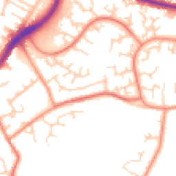 Daytime road noise heatmap for WF3 1AP