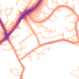 Daytime road noise heatmap for WF3 1AR