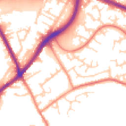 Daytime road noise heatmap for WF3 1AS