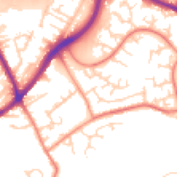 Daytime road noise heatmap for WF3 1AT