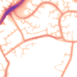 Daytime road noise heatmap for WF3 1AW