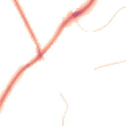 Night-time road noise heatmap for WF3 1AY