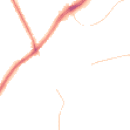 Night-time road noise heatmap for WF3 1BA