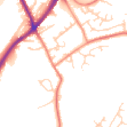 Daytime road noise heatmap for WF3 1BG
