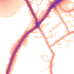 Daytime road noise heatmap for WF3 1BL