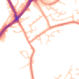 Daytime road noise heatmap for WF3 1BT