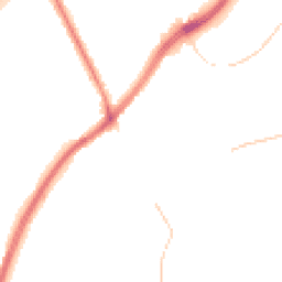 Night-time road noise heatmap for WF3 1DB