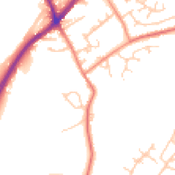 Daytime road noise heatmap for WF3 1DE