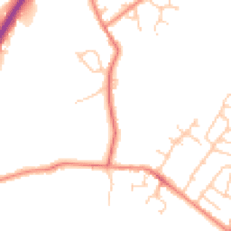 Daytime road noise heatmap for WF3 1DF