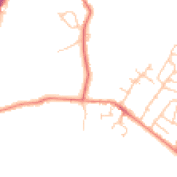 Daytime road noise heatmap for WF3 1DG