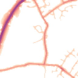 Daytime road noise heatmap for WF3 1DL