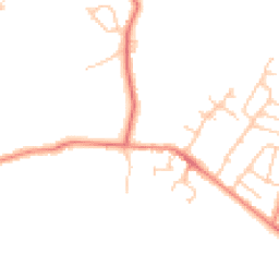 Daytime road noise heatmap for WF3 1DT