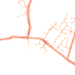 Daytime road noise heatmap for WF3 1DU