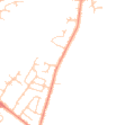 Daytime road noise heatmap for WF3 1EF