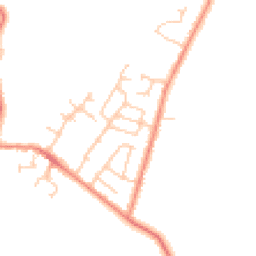 Daytime road noise heatmap for WF3 1EY