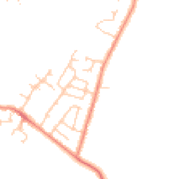 Daytime road noise heatmap for WF3 1EZ